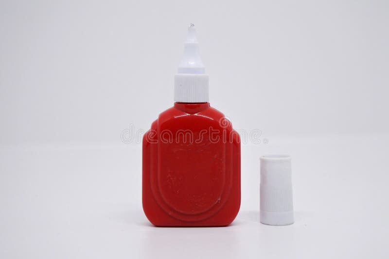 Tipp-Ex correction fluid with a red container serves to cover or erase errors in writing using a pen. Tipp-Ex correction fluid with a red container serves to cover or erase errors in writing using a pen