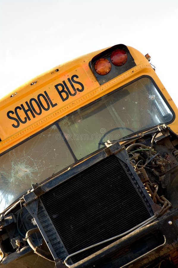 Tipped School Bus