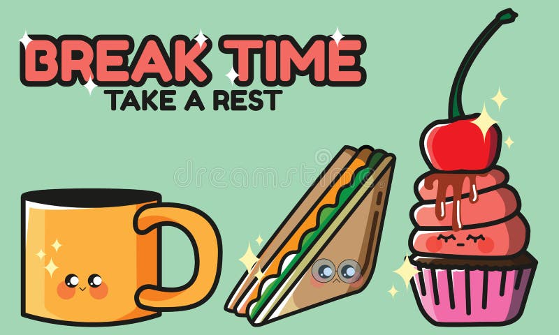 Break Ilustraciones Stock, Vectores, Y Clipart – (233,817 Ilustraciones  Stock)