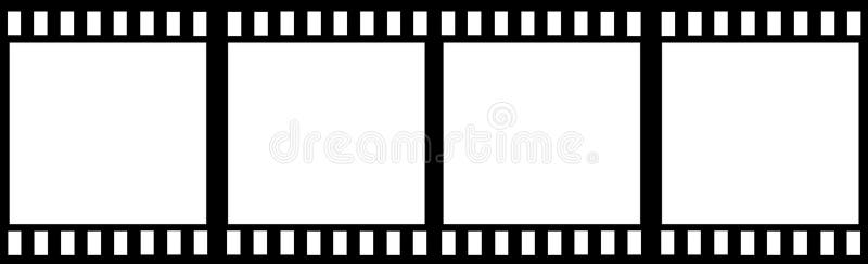 Tira da película ilustração royalty free Tira da película ilustração royalty free