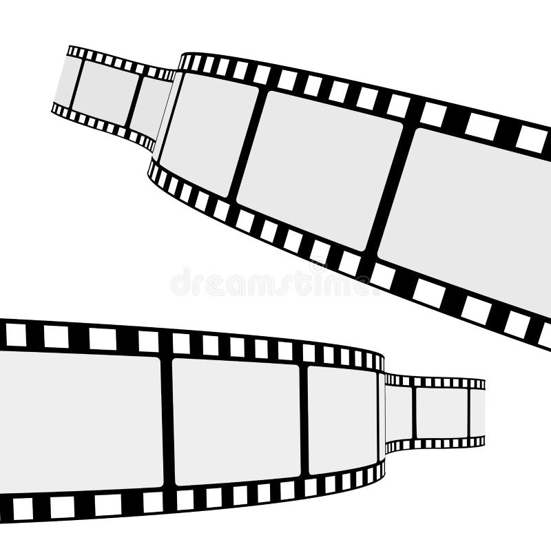 Tira do filme do cinema ilustração stock Tira do filme do cinema ilustração stock