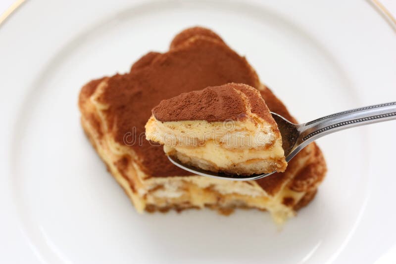 Tiramisu, postre italiano imágenes de archivo libres de regalías Tiramisu, postre italiano imágenes de archivo libres de regalías