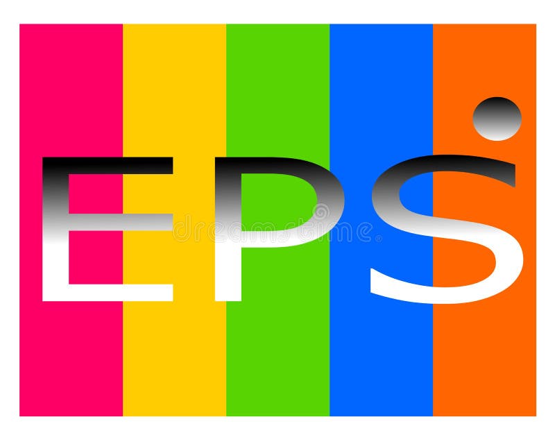 Tirando o logotipo do arquivo do eps ilustração do vetor Tirando o logotipo do arquivo do eps ilustração do vetor