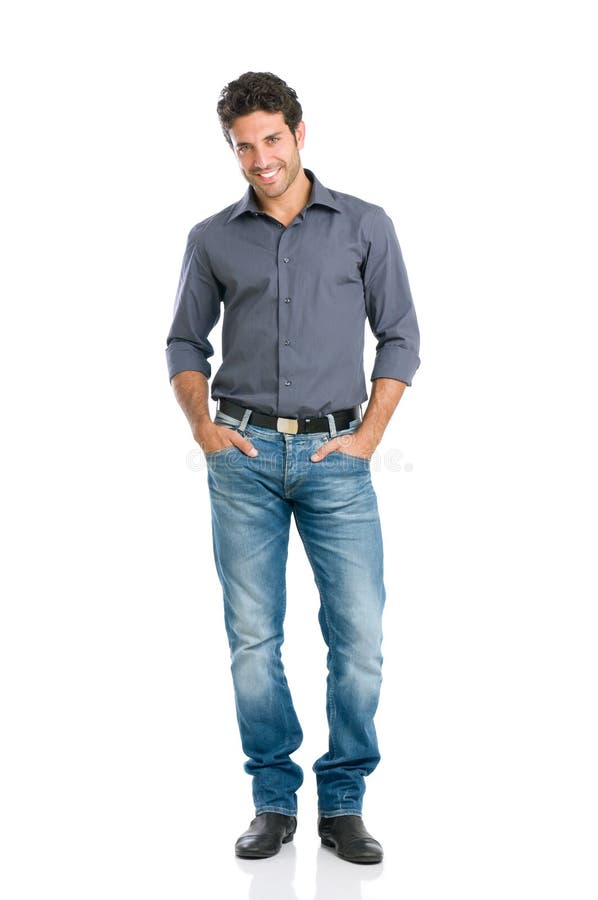 Tirante sorridente integrale immagini stock libere da diritti
