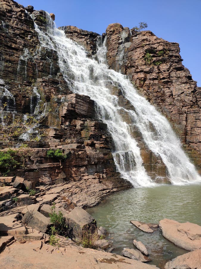 Tirathgarh falls in Chhattisgarh state