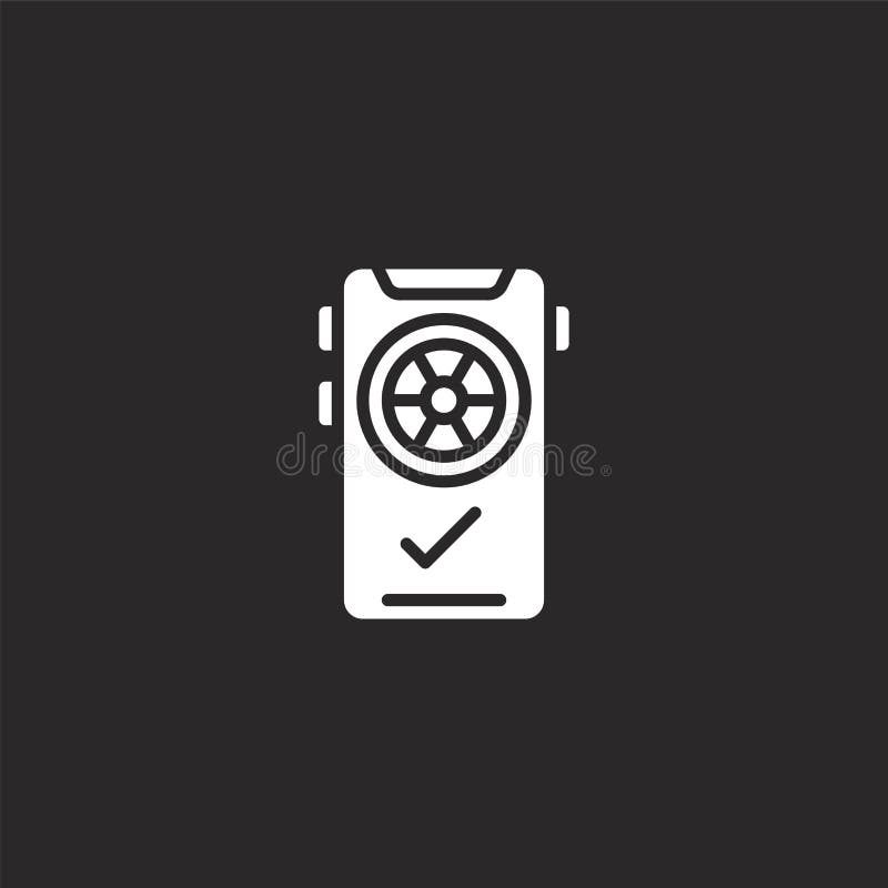 tire pressure icon. Filled tire pressure icon for website design and mobile, app development. tire pressure icon from filled smart stock illustration tire pressure icon. Filled tire pressure icon for website design and mobile, app development. tire pressure icon from filled smart stock illustration