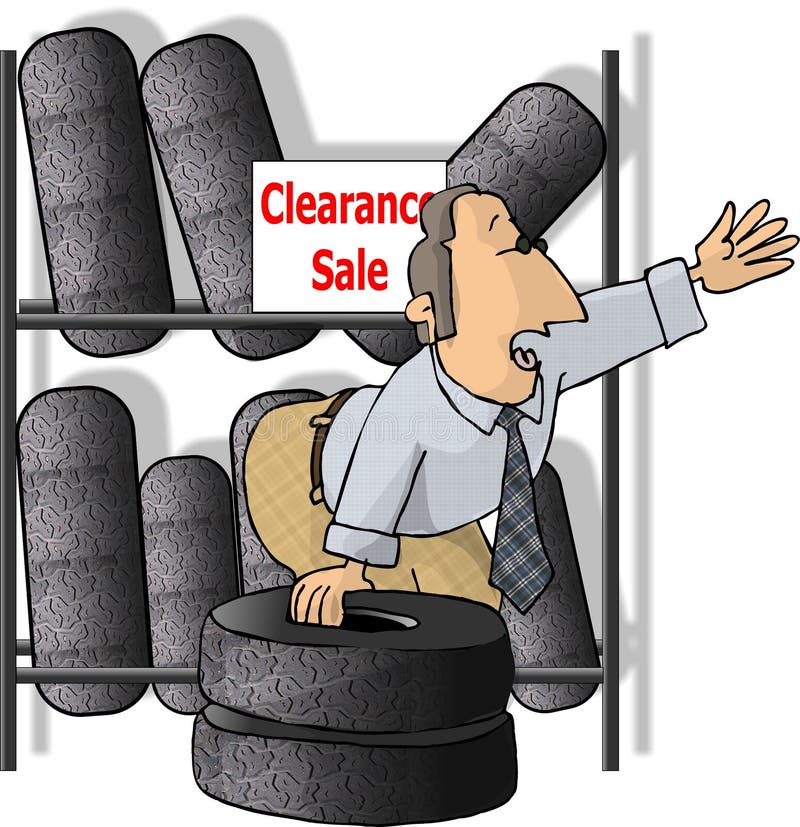 tire-salesman-stock-illustration-illustration-of-humor-302930
