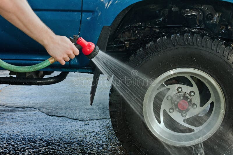 Tire Wash stock image. Image of vehicle, truck, circle 16142871