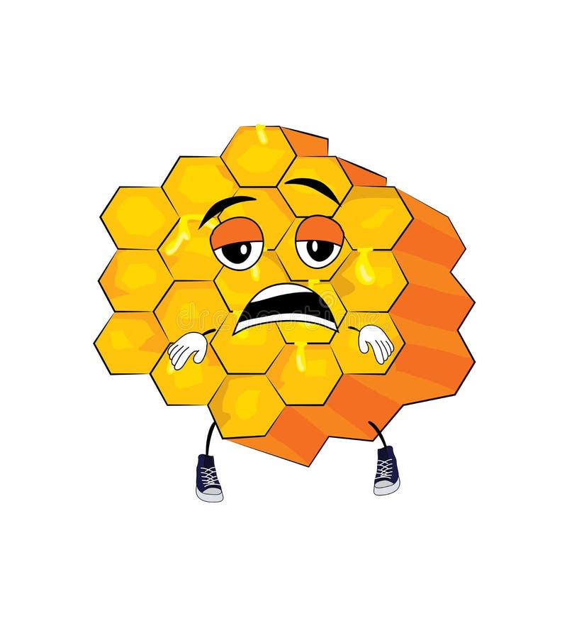 cartoon honeycomb cartoon honeycomb