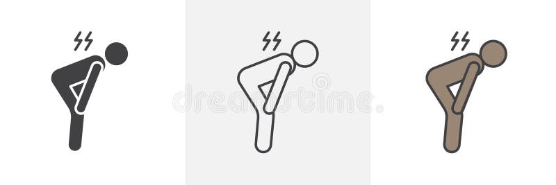 Tired icon vector royalty free illustration