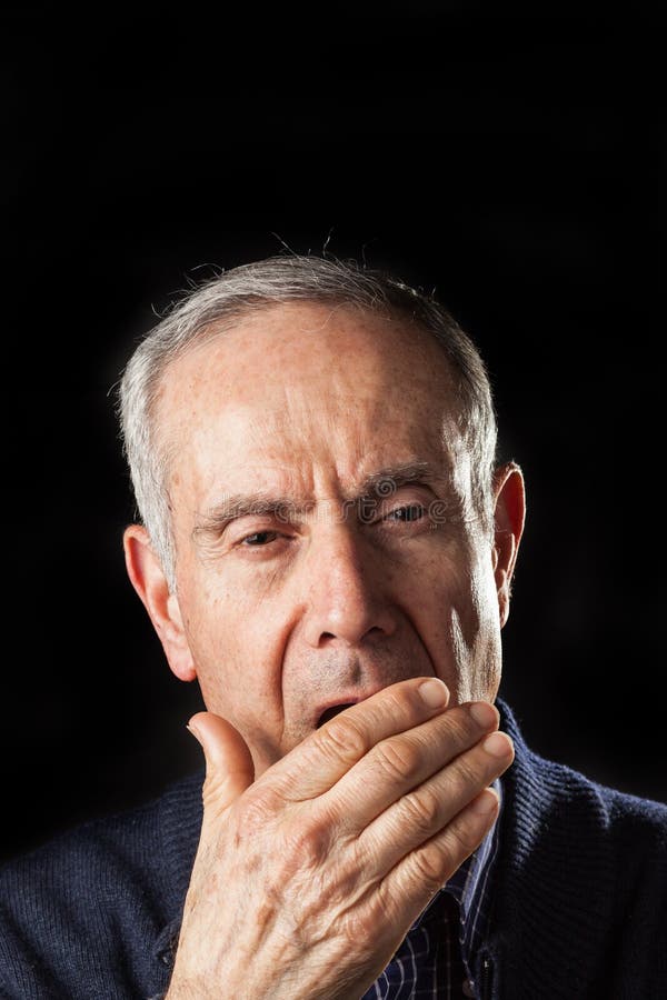 Tired Senior man royalty free stock images Tired Senior man royalty free stock images