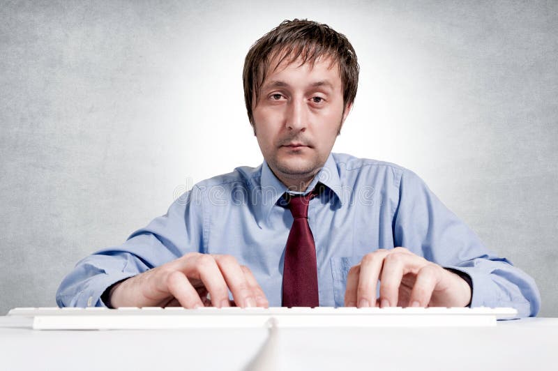 Tired worker stock photography Tired worker stock photography