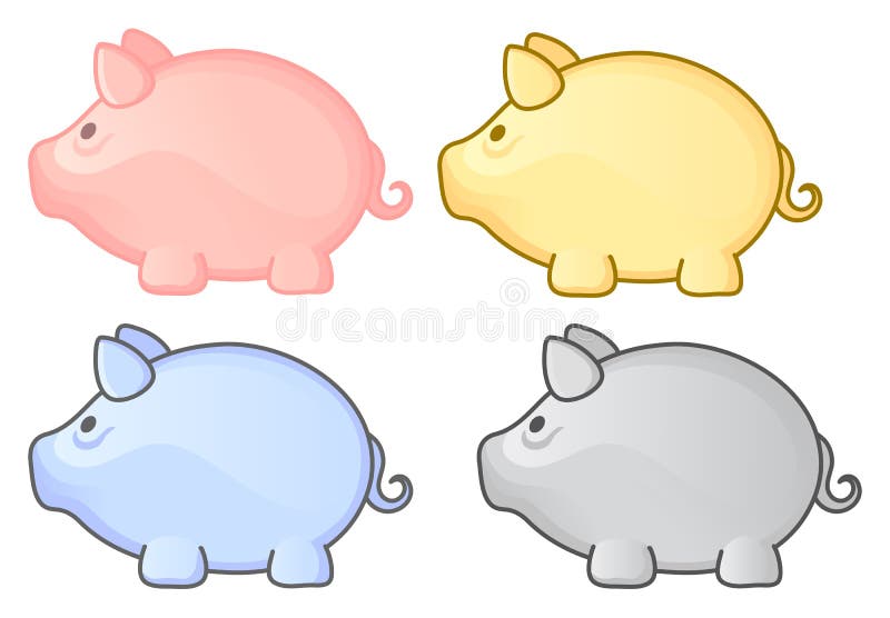 Tirelire illustration stock