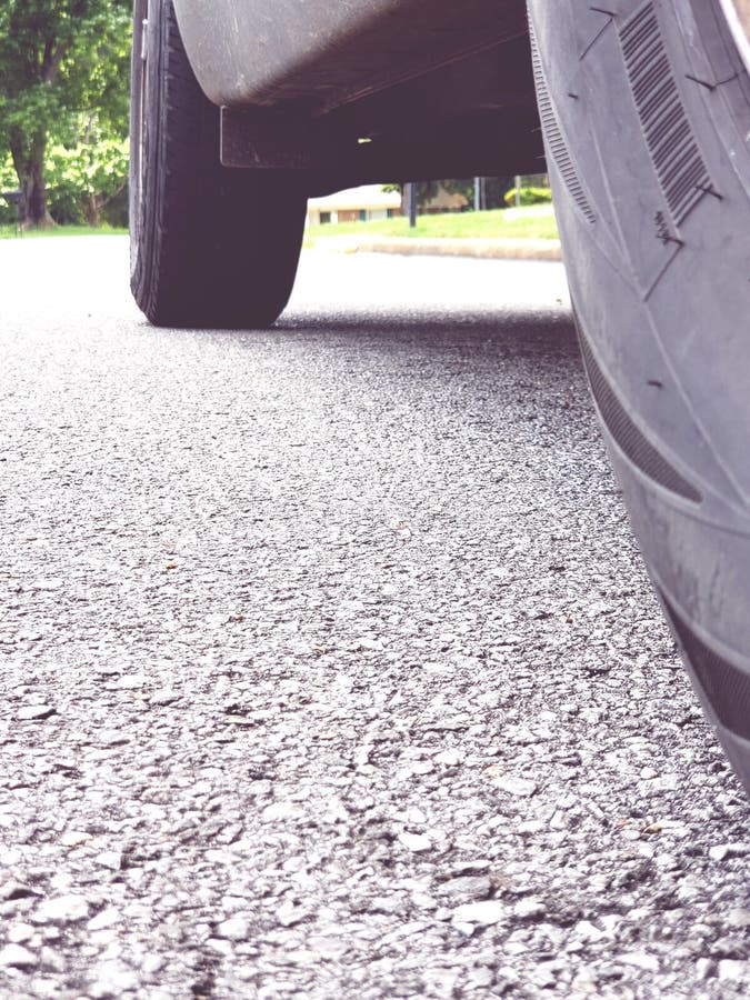 Tires to the pavement stock image. Image of tires, tire 119045443
