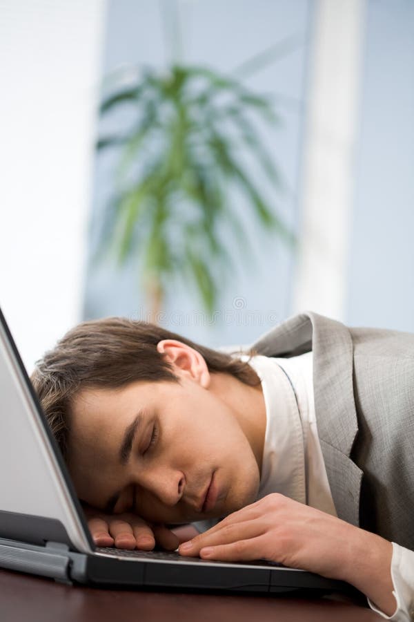 Sleeping student stock photo. Image of adult, indoors 11838758