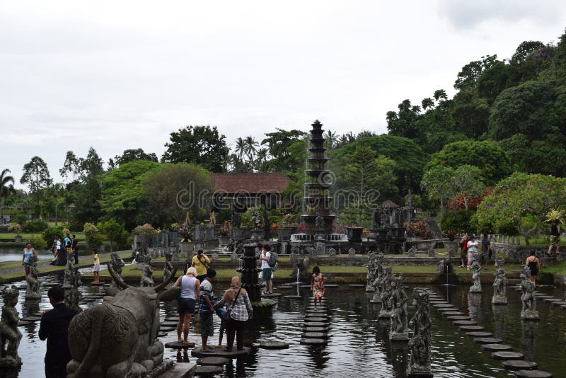 Tirta Gangga immagini stock Tirta Gangga immagini stock