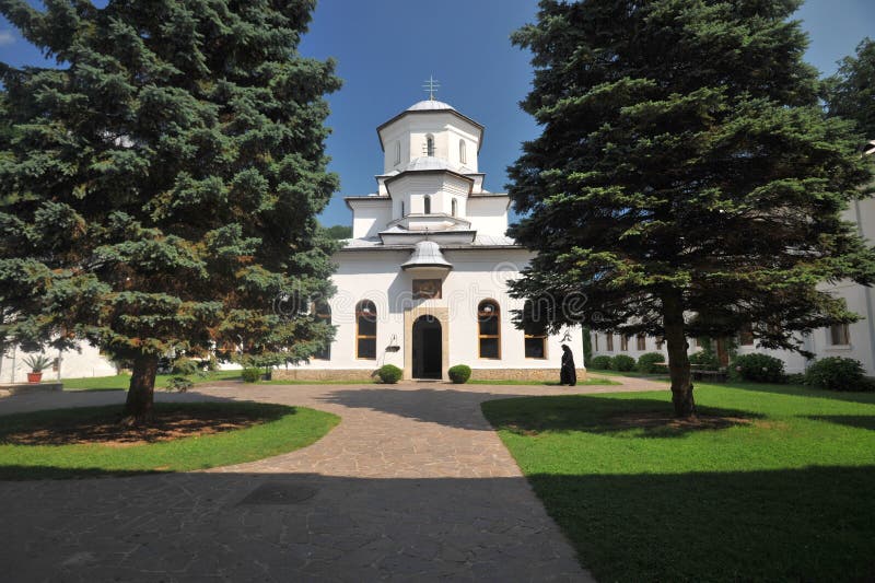 Tismana Monastery is the oldest monastic settlement in Wallachia Oltenia Romania