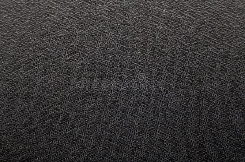 Tissu noir de velours comme fond Macro image libre de droits