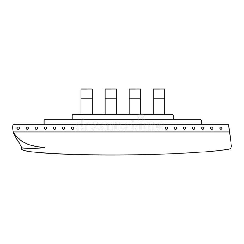Diagram of the titanic