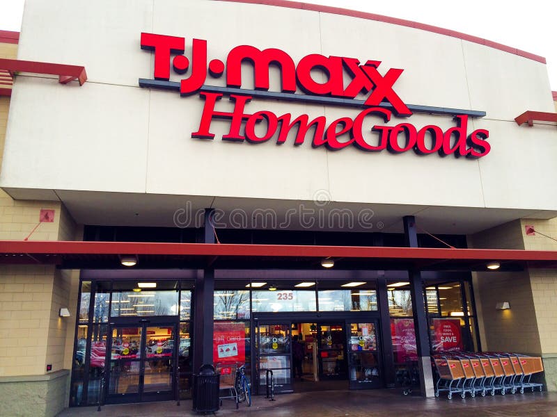 TJ Maxx Home Goods Eugene, O Immagine Stock Editoriale Immagine di entrata, negozio 36538244