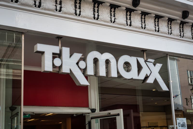 TK Max sign editorial image. Image of discounts, building - 172634920