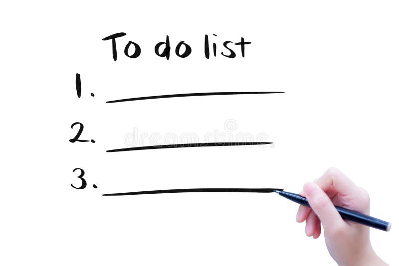 To do list background concept handwriting on whiteboard stock photo To do list background concept handwriting on whiteboard stock photo