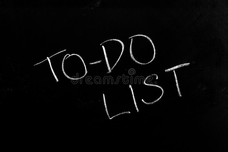 Download To-Do List stock image. Image of plan, do, handwriting - 33490521