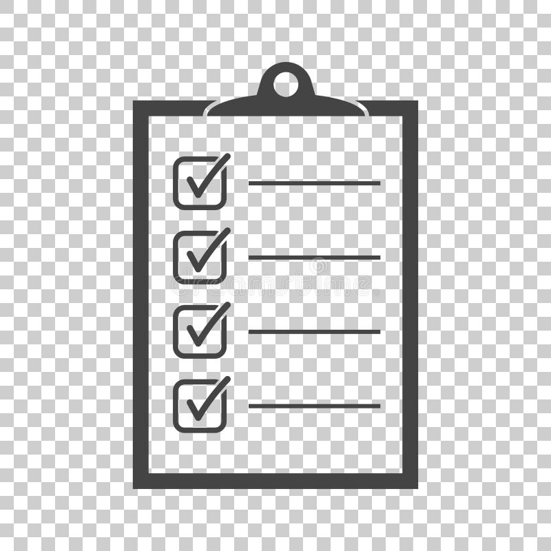 To do list icon. Checklist, task list vector illustration in fla vector illustration