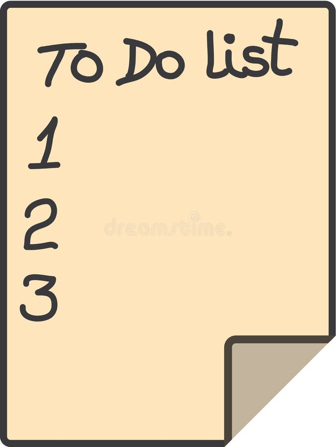 To do list Vector vector illustration