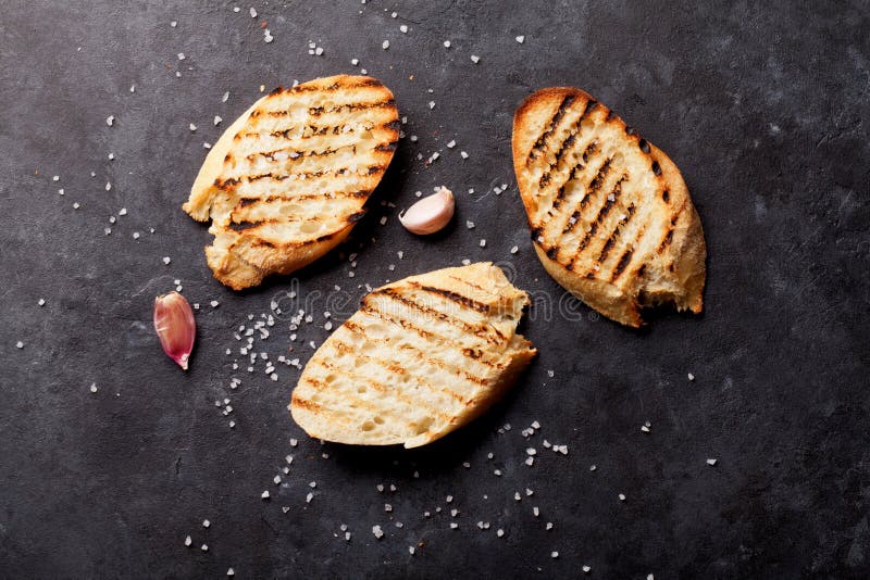 Toasted bread slices stock photo. Image of pastry, loaf 32647234