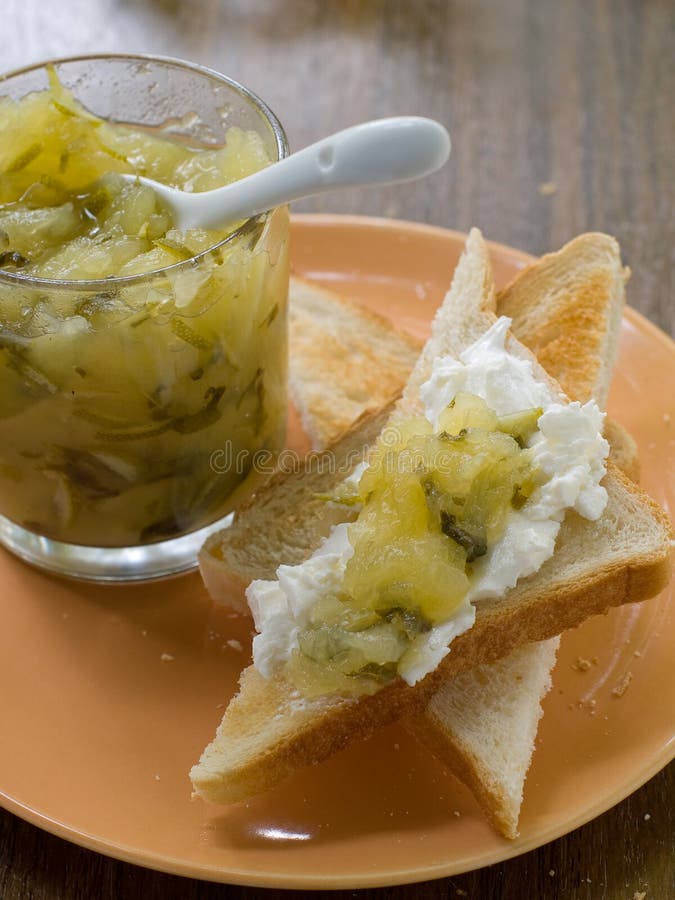 Toast for breakfast stock image. Image of table, healthy - 15775113