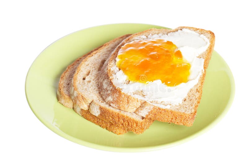 Eggs and Toast stock image. Image of early, protein, white 1097089