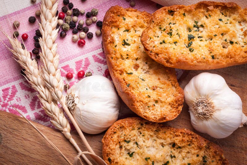 Toast with olive oil stock photo. Image of antipasto 30059146