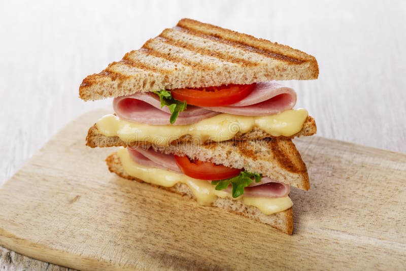 Toast sandwich grilled stock image. Image of sandwich 49634569