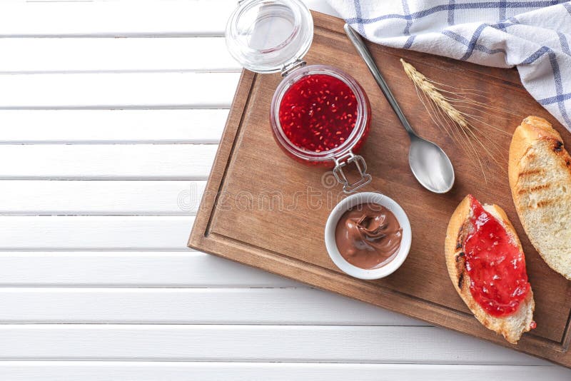 612 Toasted Bread Chocolate Paste Stock Photos Free & RoyaltyFree