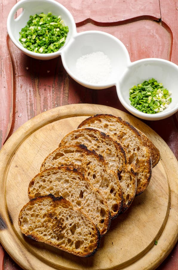 Toasted bread stock image Toasted bread stock image