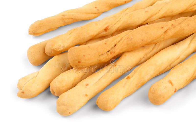 Crispy Crunchy Long Breadsticks Stock Photo Image of background
