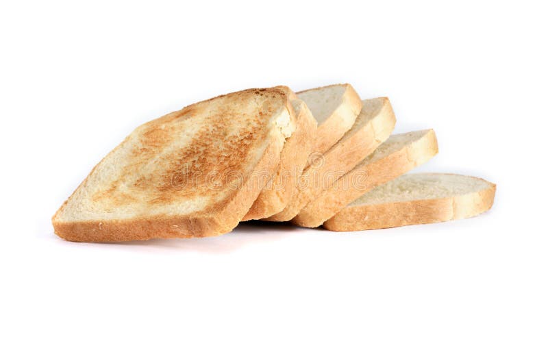 Toasts On White