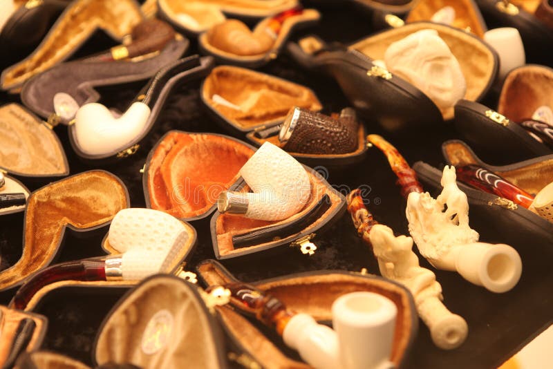 Tobacco Pipe Shop stock photo. Image of wood, drugs, beverages 23717268