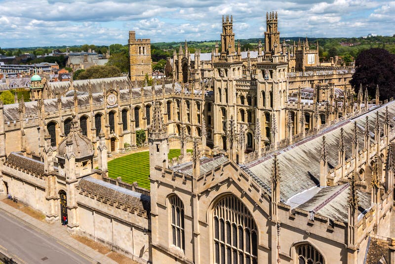 All Souls College, Universidade de Oxford imagem de stock royalty free