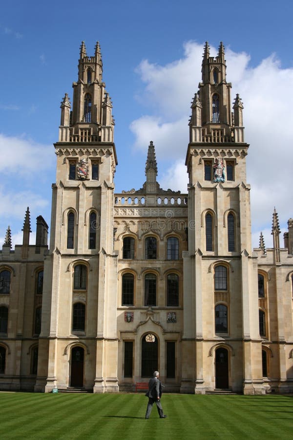 All Souls College, Oxford imagem de stock royalty free