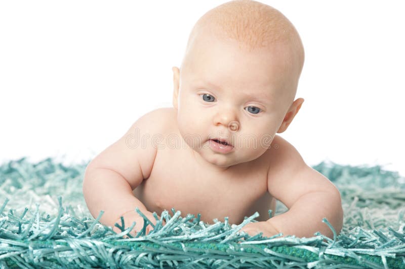 Toddler in diapers stock image. Image of child, infant 28434483
