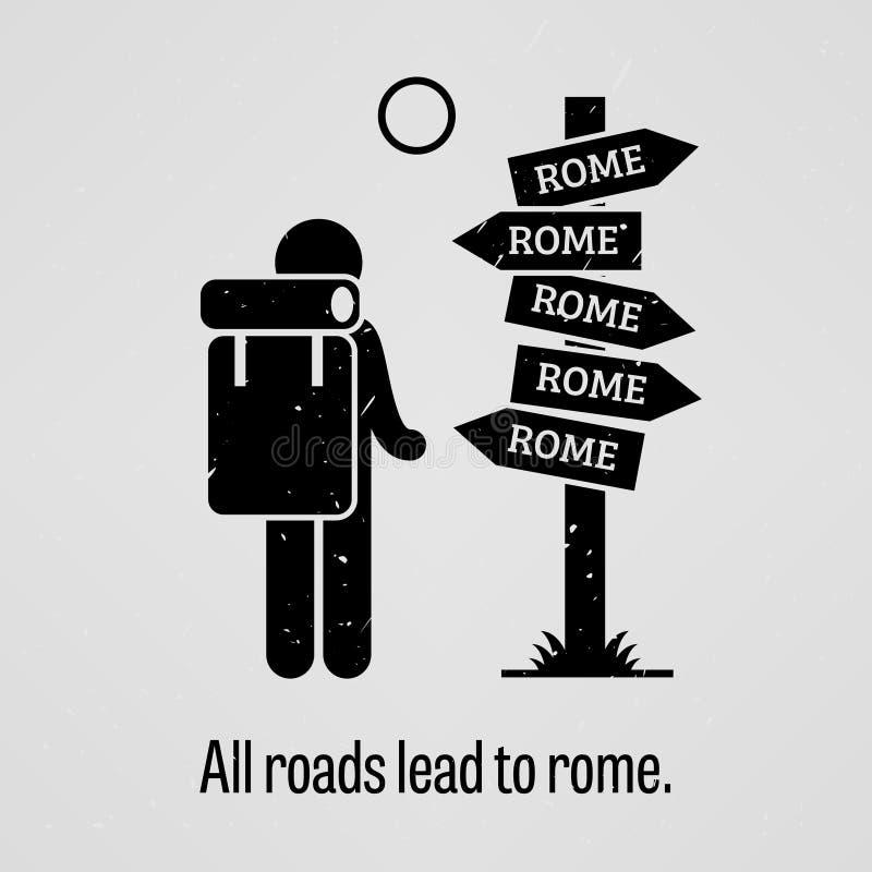 Todos los caminos llevan a Roma