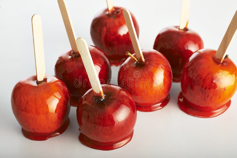 Toffee Apple stock image. Image of caramel, apples, candy 5859241