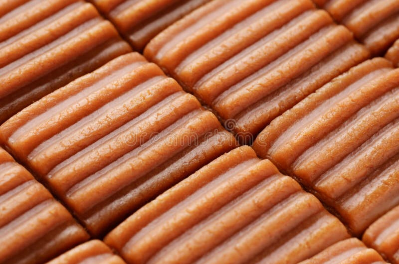 Toffee candy stock photo. Image of dessert, diagonal 32433764