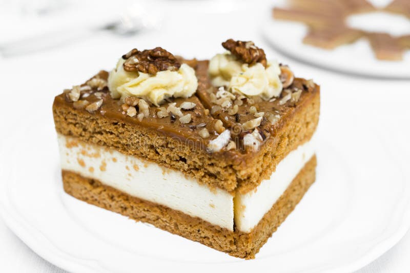 Toffee cream buns stock image. Image of cakes, liners 57042221