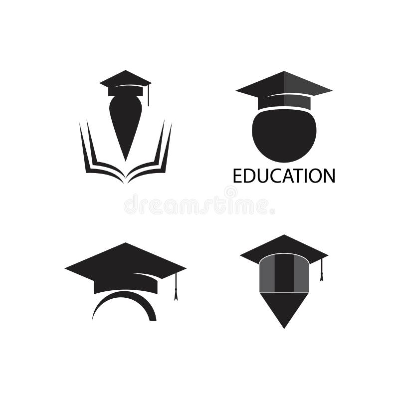 Toga cap logo stock vector. Illustration of vector, graduate - 174719864