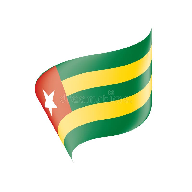 Download Togo Flag, Vector Illustration Stock Illustration ...