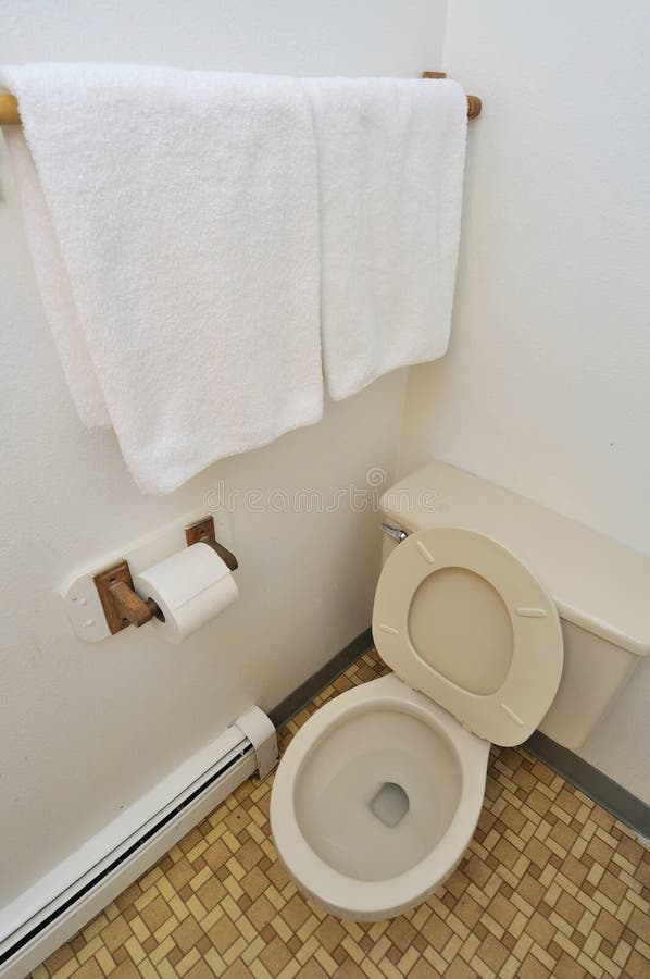 Toilet area stock image. Image of motel, cleanliness 15548269