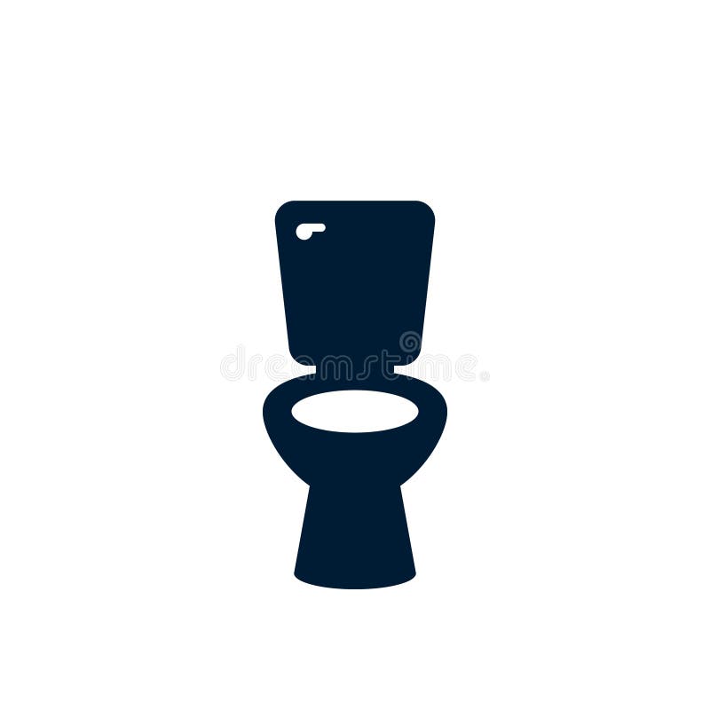 Toilet Cleaning Icon. Bathroom Cleaning Stock Vector - Illustration of ...